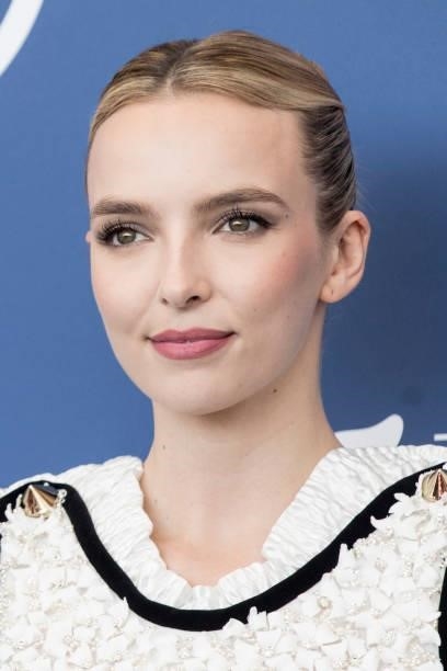Jodie Comer attends the photocall of "The Last Duel