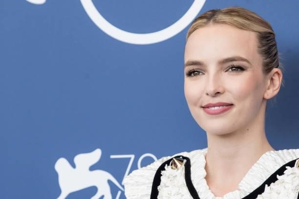 Jodie Comer attends the photocall of "The Last Duel
