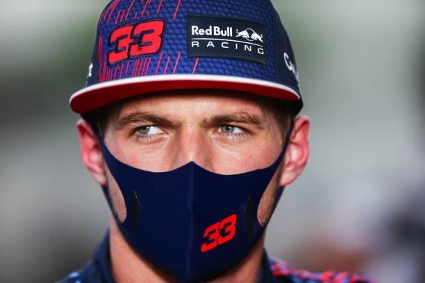 Max Verstappen of Red Bull Racing and The Netherlands during practice/qualifying ahead of the F1 Grand Prix of Italy at Autodromo di Monza on...