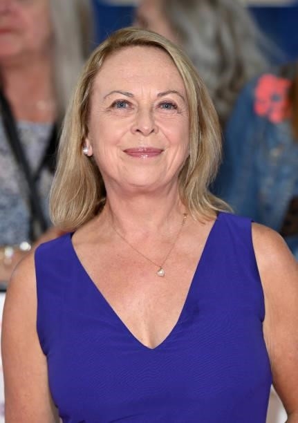 Jayne Torvill attends the National Television Awards 2021 at The O2 Arena on September 09, 2021 in London, England.