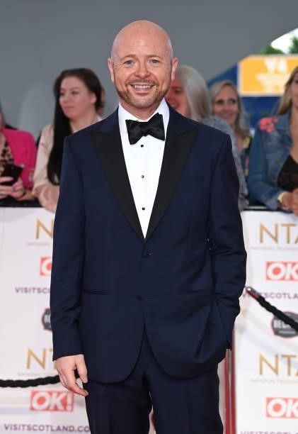 Jon Courtenay attends the National Television Awards 2021 at The O2 Arena on September 09, 2021 in London, England.