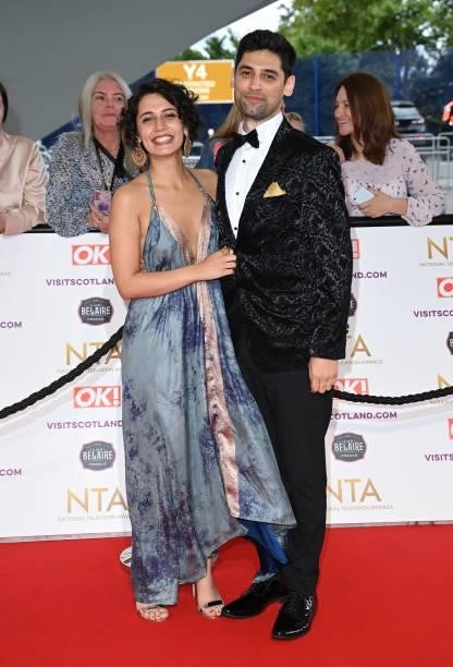 Olivia D'Lima attends the National Television Awards 2021 at The O2 Arena on September 09, 2021 in London, England.