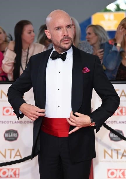 Tom Allen attends the National Television Awards 2021 at The O2 Arena on September 09, 2021 in London, England.