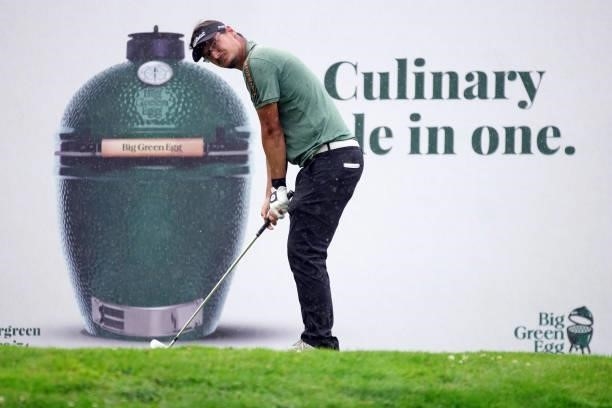 Ondrej Lieser of Czech Republic in action during Day Three of the Big Green Egg German Challenge powered by VcG at Wittelsbacher Golf Club on...