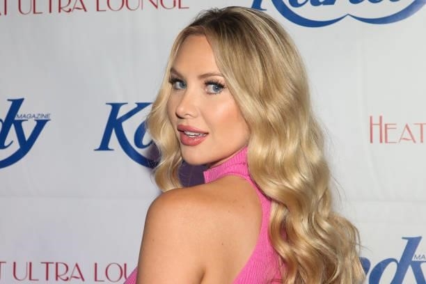 Playboy Playmate / Model Tiffany Toth attends the Kandy Magazine's 10 Year Anniversary: Red, White & Blue Celebration at HEAT Ultra Lounge on...
