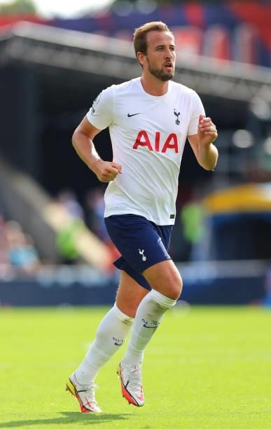 Harry Kane of Tottenham Hotspur in action during the Premier League match between Crystal Palace and Tottenham Hotspur at Selhurst Park on September...