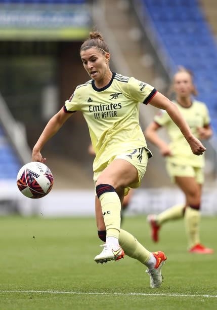 Steph Catley of Arsenal ctba during the Barclays FA Women's Super League match between Reading Women and Arsenal Women at Select Car Leasing Stadium...
