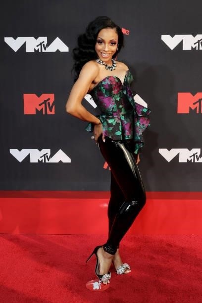 Jamila Mustafa attends the 2021 MTV Video Music Awards at Barclays Center on September 12, 2021 in the Brooklyn borough of New York City.