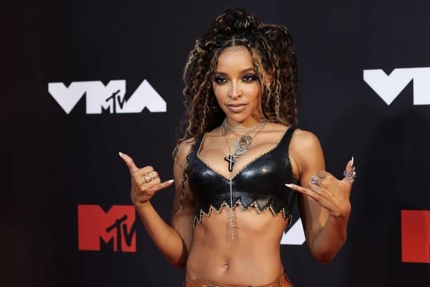 Tinashe attends the 2021 MTV Video Music Awards at Barclays Center on September 12, 2021 in the Brooklyn borough of New York City.