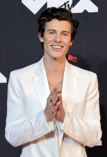 Shawn Mendes attends the 2021 MTV Video Music Awards at Barclays Center on September 12, 2021 in the Brooklyn borough of New York City.