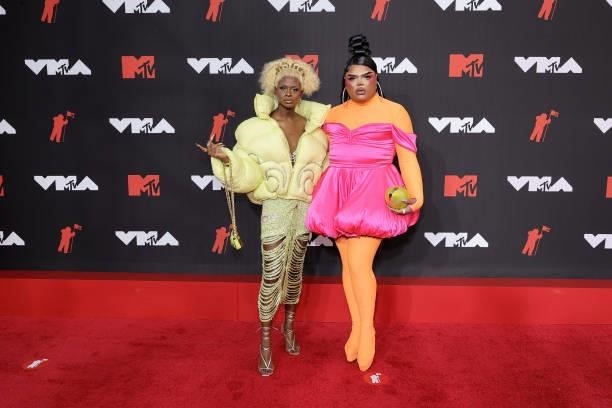 Symone and Kandy Muse attend the 2021 MTV Video Music Awards at Barclays Center on September 12, 2021 in the Brooklyn borough of New York City.