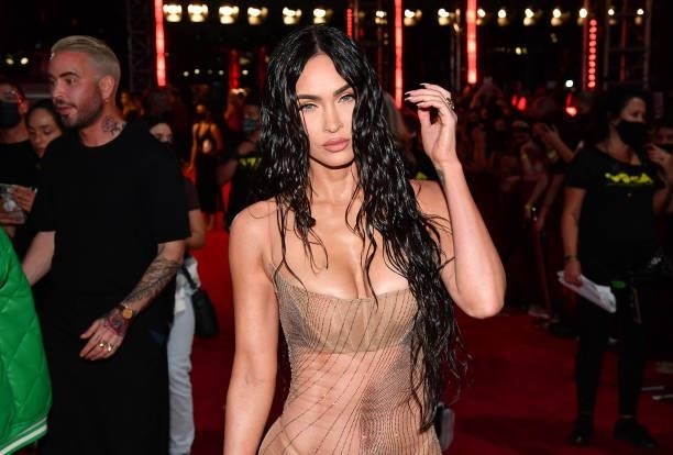 Megan Fox attends the 2021 MTV Video Music Awards at Barclays Center on September 12, 2021 in the Brooklyn borough of New York City.