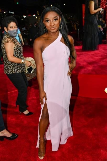 Simone Biles attends the 2021 MTV Video Music Awards at Barclays Center on September 12, 2021 in the Brooklyn borough of New York City.