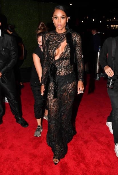 Ciara attends the 2021 MTV Video Music Awards at Barclays Center on September 12, 2021 in the Brooklyn borough of New York City.