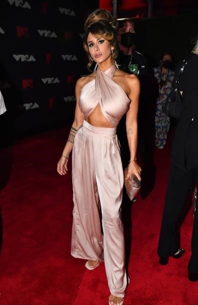 Brittany Furlan Lee attends the 2021 MTV Video Music Awards at Barclays Center on September 12, 2021 in the Brooklyn borough of New York City.