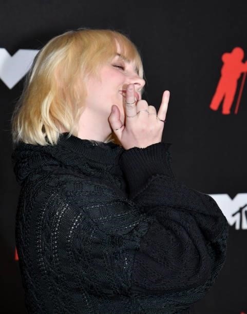Billie Eilish attends the 2021 MTV Video Music Awards at Barclays Center on September 12, 2021 in the Brooklyn borough of New York City.