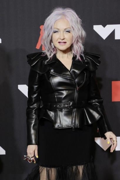 Cyndi Lauper attends the 2021 MTV Video Music Awards at Barclays Center on September 12, 2021 in the Brooklyn borough of New York City.