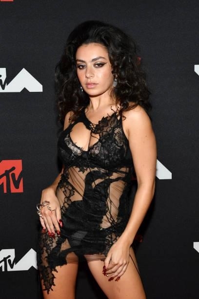 Charli XCX attends the 2021 MTV Video Music Awards at Barclays Center on September 12, 2021 in the Brooklyn borough of New York City.