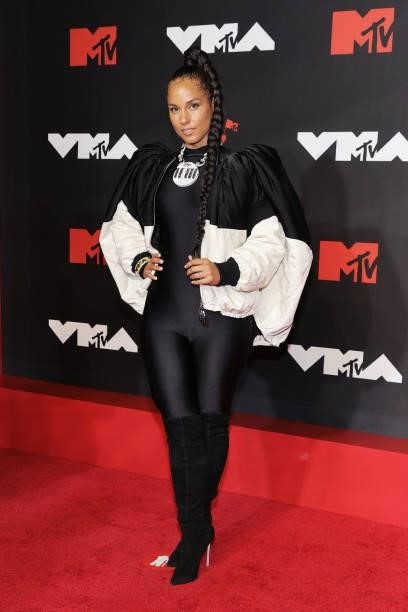 Alicia Keys attends the 2021 MTV Video Music Awards at Barclays Center on September 12, 2021 in the Brooklyn borough of New York City.