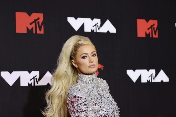 Paris Hilton attends the 2021 MTV Video Music Awards at Barclays Center on September 12, 2021 in the Brooklyn borough of New York City.