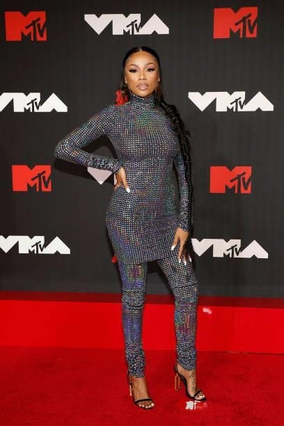 Bonang Matheba attends the 2021 MTV Video Music Awards at Barclays Center on September 12, 2021 in the Brooklyn borough of New York City.