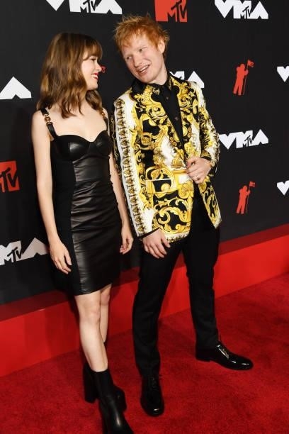 Maisie Peters and Ed Sheeran attend the 2021 MTV Video Music Awards at Barclays Center on September 12, 2021 in the Brooklyn borough of New York City.
