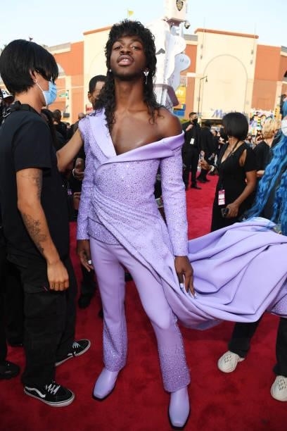 Lil Nas X attends the 2021 MTV Video Music Awards at Barclays Center on September 12, 2021 in the Brooklyn borough of New York City.