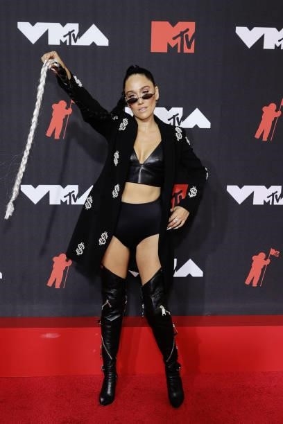 Jenna Andrews attends the 2021 MTV Video Music Awards at Barclays Center on September 12, 2021 in the Brooklyn borough of New York City.