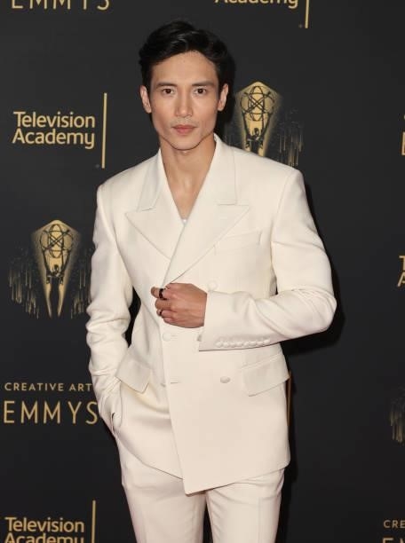 Manny Jacinto attends the 2021 Creative Arts Emmys at Microsoft Theater on September 12, 2021 in Los Angeles, California.