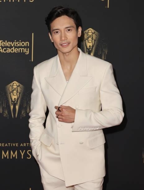 Manny Jacinto attends the 2021 Creative Arts Emmys at Microsoft Theater on September 12, 2021 in Los Angeles, California.