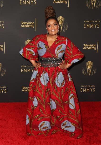 Yvette Nicole Brown attends the 2021 Creative Arts Emmys at Microsoft Theater on September 12, 2021 in Los Angeles, California.