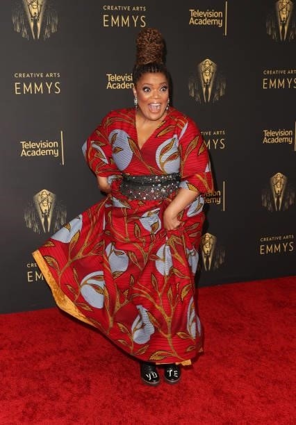 Yvette Nicole Brown attends the 2021 Creative Arts Emmys at Microsoft Theater on September 12, 2021 in Los Angeles, California.