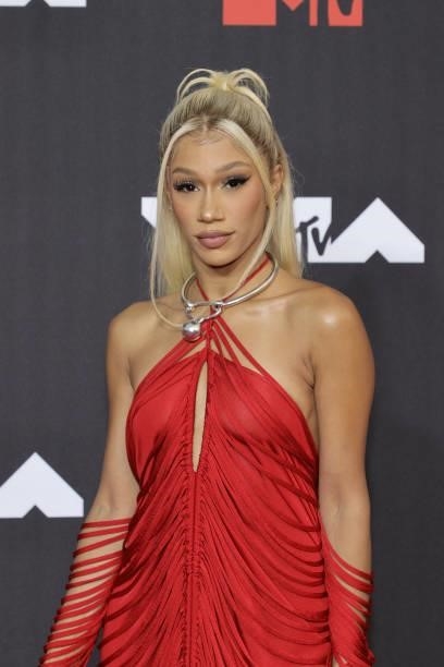 Attends the 2021 MTV Video Music Awards at Barclays Center on September 12, 2021 in the Brooklyn borough of New York City.