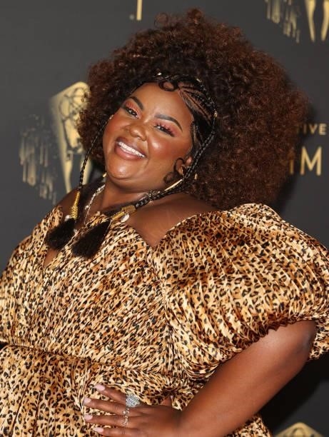 Nicole Byer attends the 2021 Creative Arts Emmys at Microsoft Theater on September 12, 2021 in Los Angeles, California.