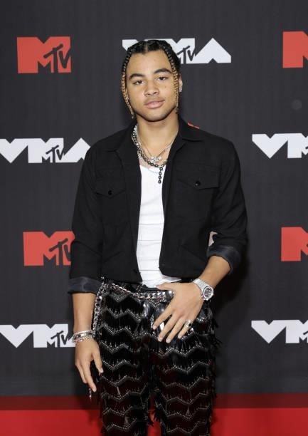24kGoldn attends the 2021 MTV Video Music Awards at Barclays Center on September 12, 2021 in the Brooklyn borough of New York City.