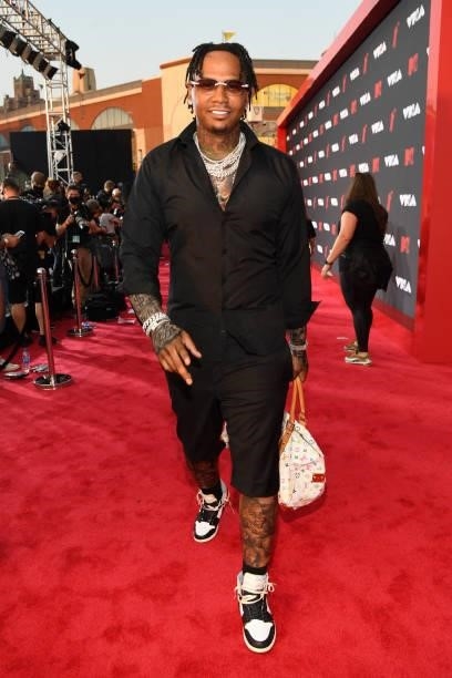 Moneybagg Yo attends the 2021 MTV Video Music Awards at Barclays Center on September 12, 2021 in the Brooklyn borough of New York City.