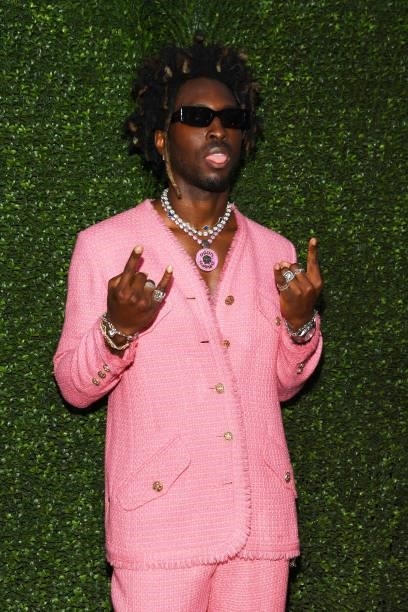 Saint Jhn attends the 2021 MTV Video Music Awards at Barclays Center on September 12, 2021 in the Brooklyn borough of New York City.