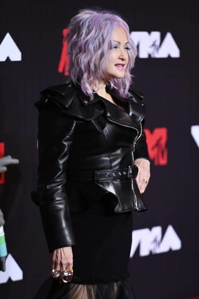 Cyndi Lauper attends the 2021 MTV Video Music Awards at Barclays Center on September 12, 2021 in the Brooklyn borough of New York City.