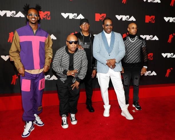 Busta Rhymes , Spliff Starr , and guests attend the 2021 MTV Video Music Awards at Barclays Center on September 12, 2021 in the Brooklyn borough of...