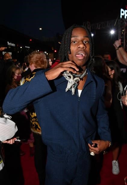 Polo G attends the 2021 MTV Video Music Awards at Barclays Center on September 12, 2021 in the Brooklyn borough of New York City.