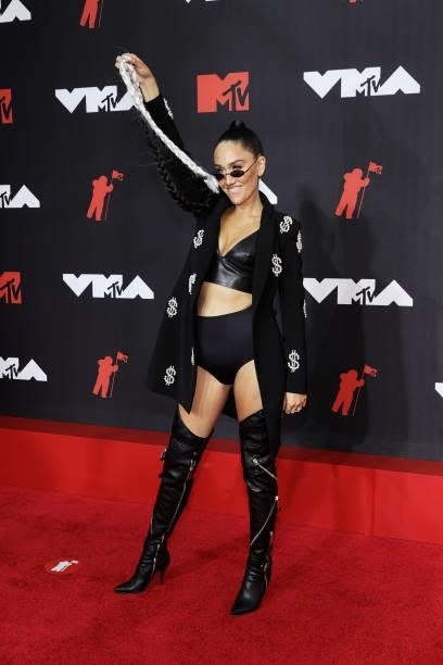 Jenna Andrews attends the 2021 MTV Video Music Awards at Barclays Center on September 12, 2021 in the Brooklyn borough of New York City.