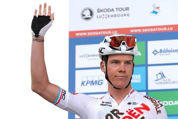 Bob Jungels of Luxembourg and AG2R Citröen Team during the team presentation prior to the 81st Skoda-Tour De Luxembourg 2021, Stage 1 a 140km stage...