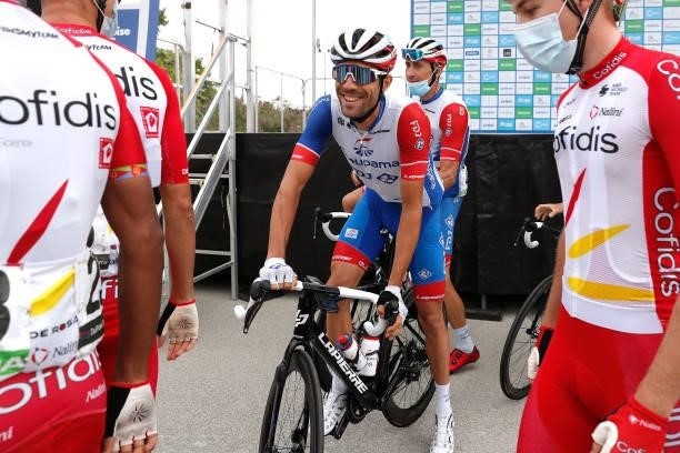 Thibaut Pinot of France and Team Groupama - FDJ prior to the 81st Skoda-Tour De Luxembourg 2021, Stage 1 a 140km stage from Luxembourg to...