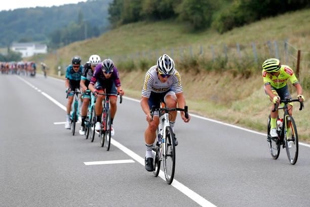 Evaldas Siskevicius of Lithuania and Team Delko competes during the 81st Skoda-Tour De Luxembourg 2021, Stage 1 a 140km stage from Luxembourg to...