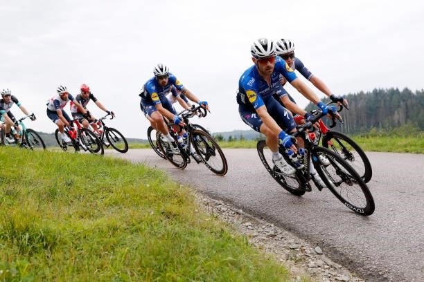 Dries Devenyns of Belgium and Team Deceuninck - Quick-Step competes during the 81st Skoda-Tour De Luxembourg 2021, Stage 1 a 140km stage from...
