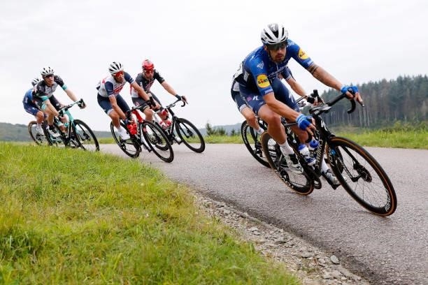 Mattia Cattaneo of Italy and Team Deceuninck - Quick-Step competes during the 81st Skoda-Tour De Luxembourg 2021, Stage 1 a 140km stage from...