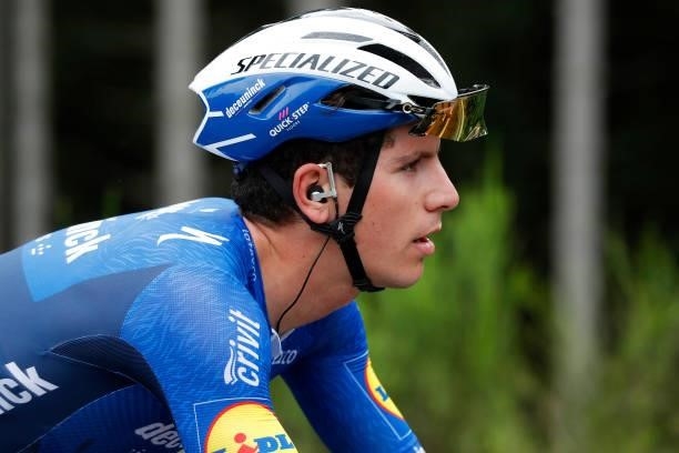 João Almeida of Portugal and Team Deceuninck - Quick-Step competes during the 81st Skoda-Tour De Luxembourg 2021, Stage 1 a 140km stage from...