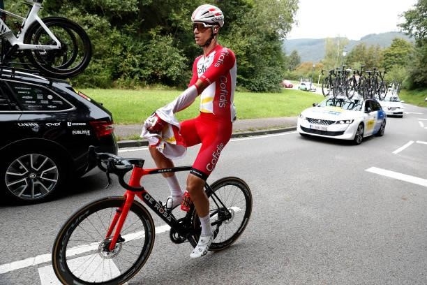 Anthony Perez of France and Team Cofidis competes during the 81st Skoda-Tour De Luxembourg 2021, Stage 1 a 140km stage from Luxembourg to...