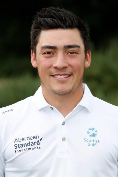 Andrew Ni of Team Scotland during the R&A Mens's Home International previews at Hankley Common on September 14, 2021 in Tilford, England.
