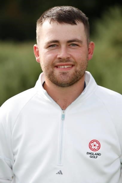 Olly Higgins of Team England during the R&A Mens's Home International previews at Hankley Common on September 14, 2021 in Tilford, England.